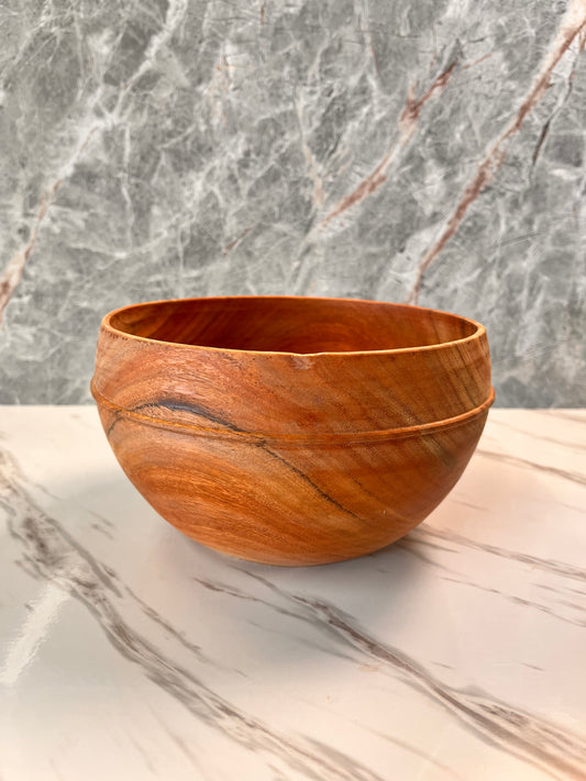 Eucalyptus bowl 7.25 by 4 inches