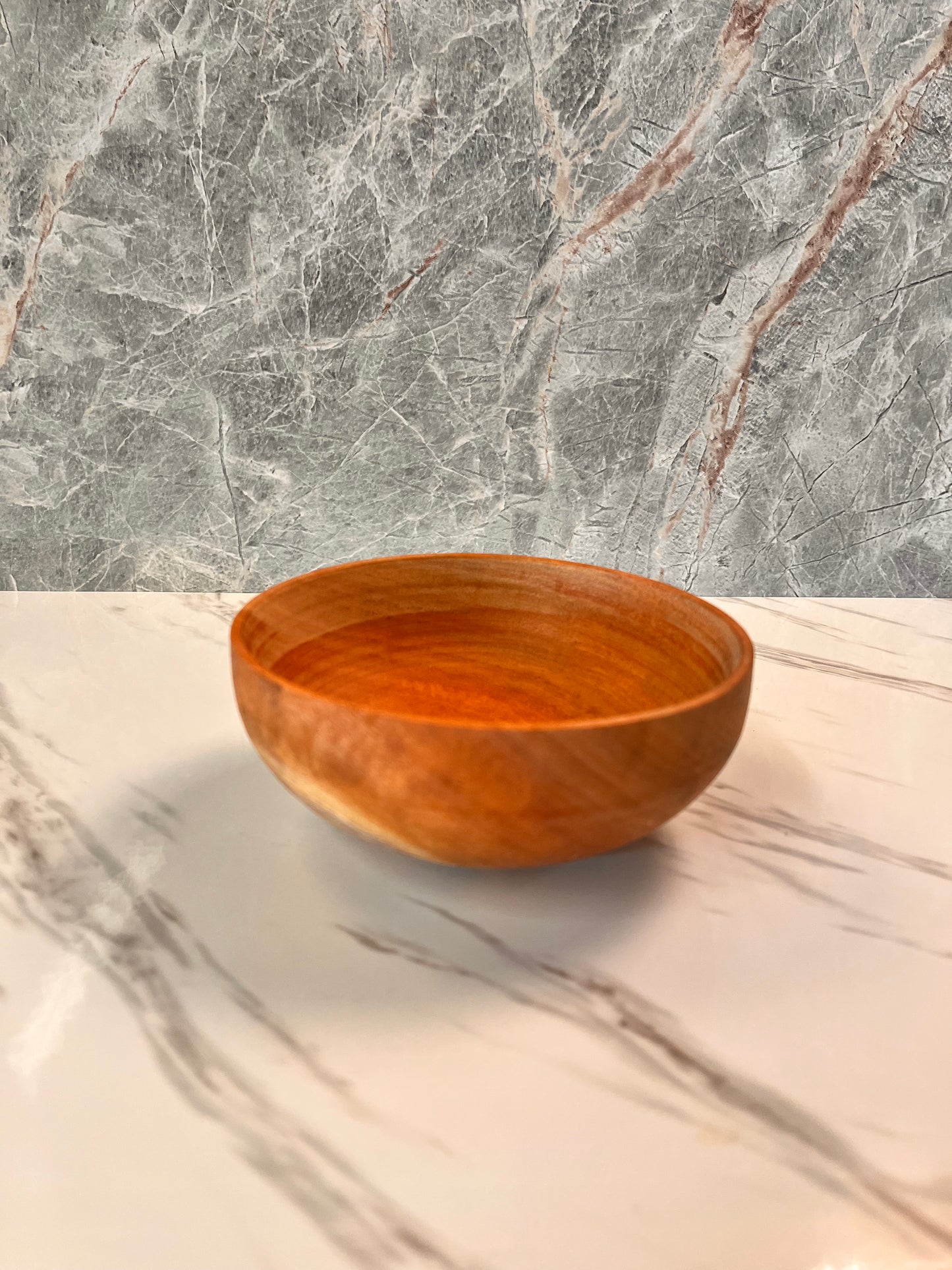 A eucalyptus bowl 5" by 2"